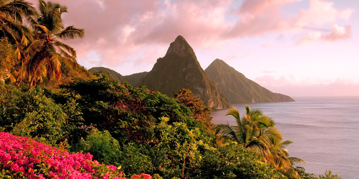 Pitons, St. Lucia